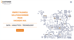 Desktop Screenshot of customeranalytics.com